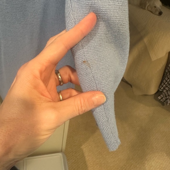 J. Crew Sophie Sweater Blazer Light Blue Size Small - Picture 5 of 9